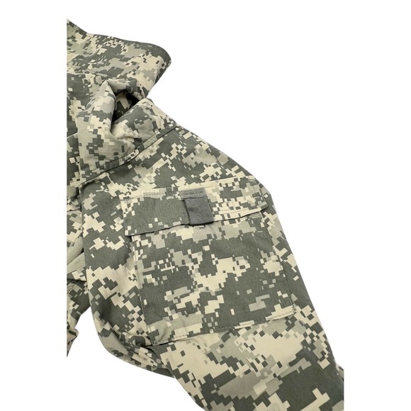 US Army ACU Jacket Wind Cold Weather Gen III Size Medium Regular Soft Shell - Picture 7 of 13